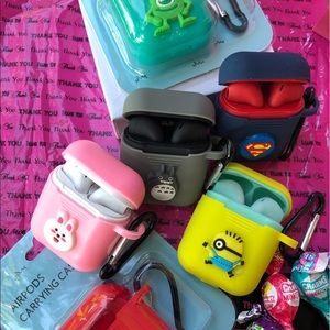 🔥Airpods W/Charging Case 
    & Protective Skin🔥